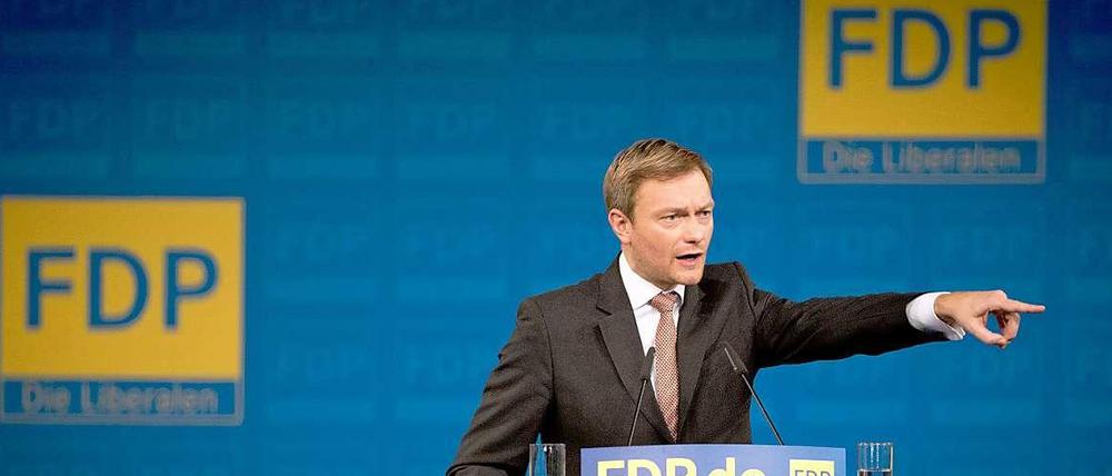 „Enteignung“ nennt FDP-Chef Lindner die Folgen des Koalitionsvertrags. 