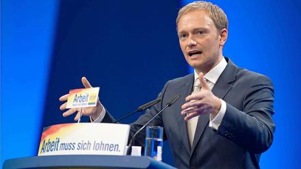 FDP-Generalsekretär Christian Lindner