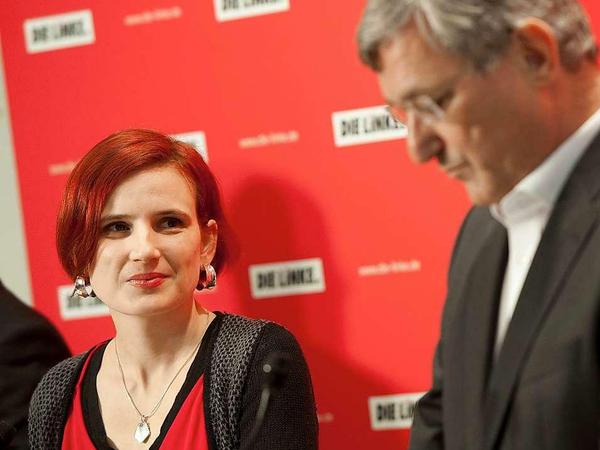 Ihr Wahlprogramm hat keinen Titel. Die Parteichefs Katja Kipping und Bernd Riexinger.