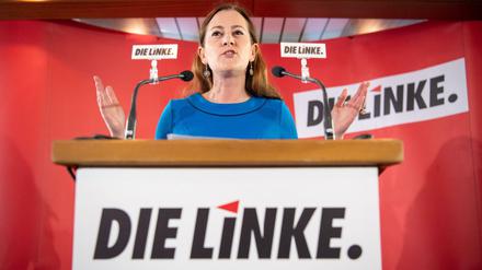 Die Linken-Politikerin Janine Wissler aus Hessen will Parteichefin werden.