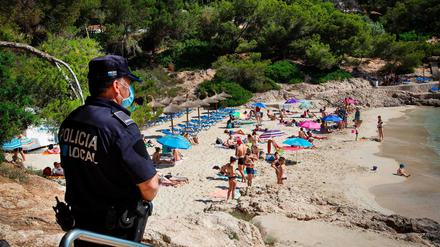 Die Strände auf der Insel Mallorca sind geöffnet.