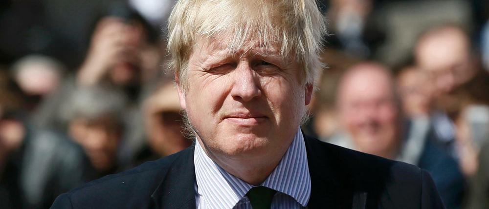 Boris Johnson, Londons Bürgermeister, tritt nicht mehr an. Er strebt nach Höherem.