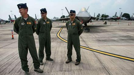 Piloten der US Air Force.