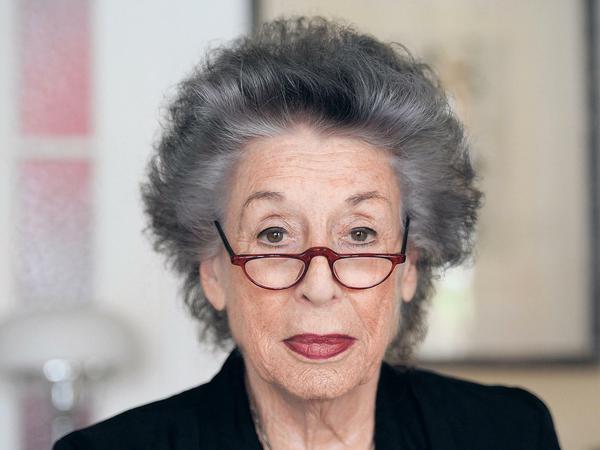 Lea Rosh, Vorsitzende des Förderkreises "Denkmal für die ermordeten Juden Europas".
