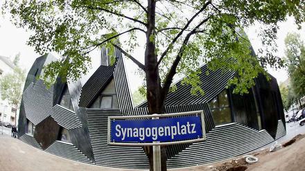 Die Synagoge in Mainz, entworfen vom Architekten Manuel Herz.