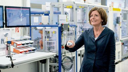 Die rheinland-pfälzische Ministerpräsidentin Malu Dreyer (SPD) besuchte auf ihrer Pressereise auch das Deutsche Forschungszentrum für Künstliche Intelligenz in Kaiserslautern.