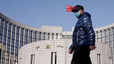 Die Chinesische Zentralbank in Peking