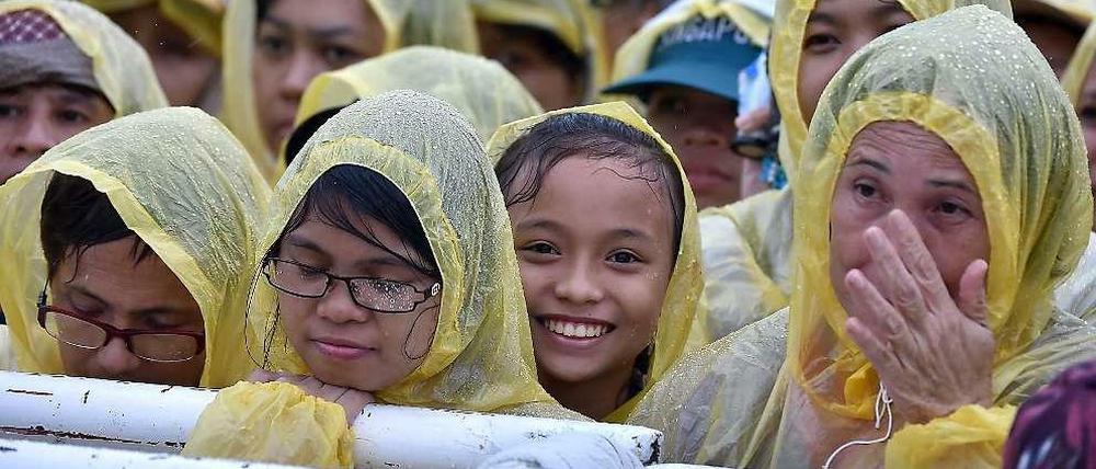 Sechs Millionen Menschen kamen zur Freiluftmesse von Papst Franziskus in Manila am Sonntag. Das ist Weltrekord.