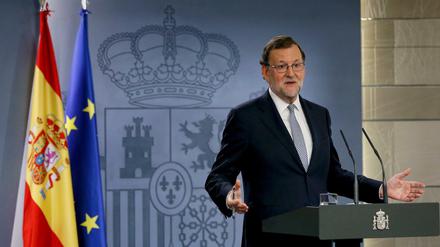 Noch geschäftsführend im Amt, aber bald wieder regulärer Ministerpräsident Spaniens: Mariano Rajoy von der konservativen Volkspartei.
