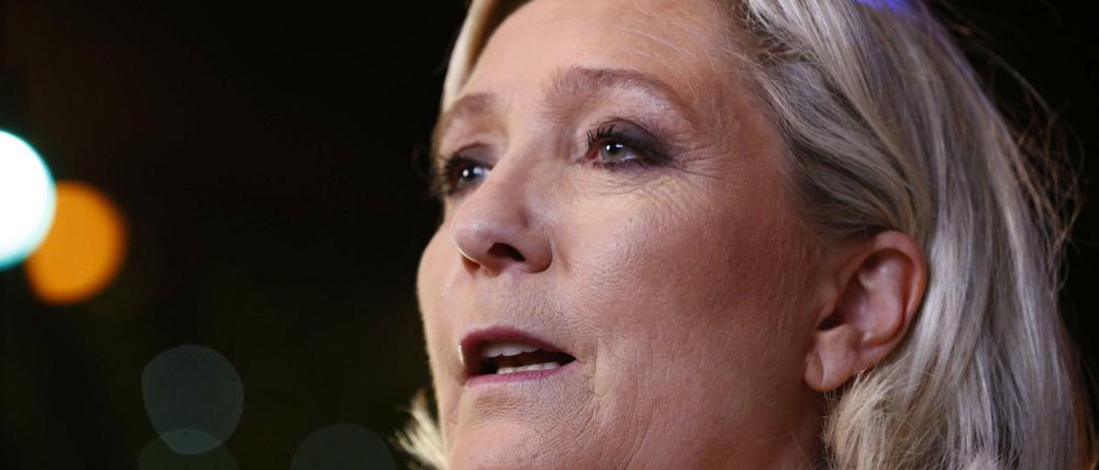 Die Chefin des "Rassemblement National", Marine Le Pen.