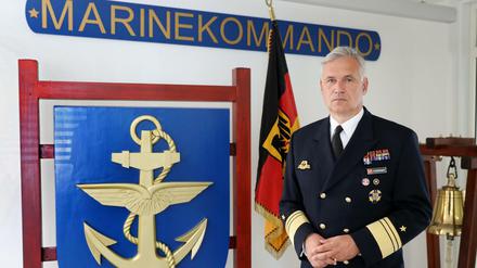 Vizeadmiral Kay-Achim Schönbach, Inspekteur der Deutschen Marine, räumt seinen Posten. 