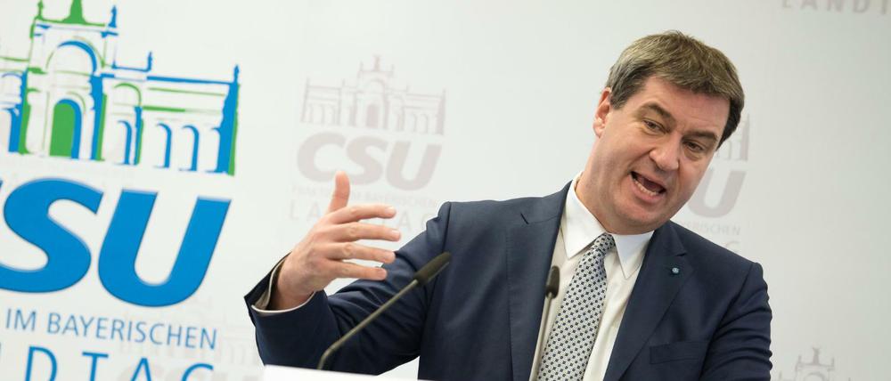 Der bayerische Finanzminister Markus Söder (CSU).
