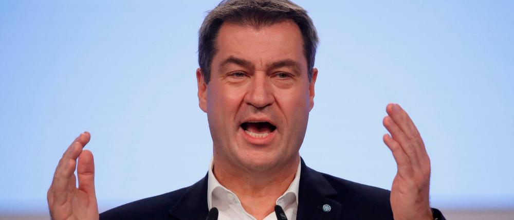 Will kein Berliner Zentralabitur: CSU-Chef Markus Söder.