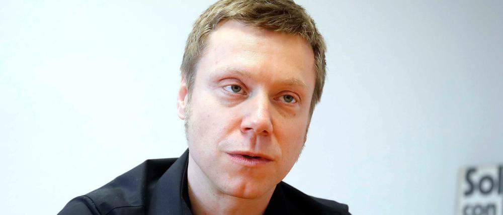 Martin Schirdewan, designierter Spitzenkandidat der Linkspartei zur Europawahl 2019.