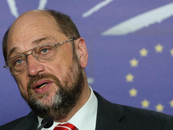 EU-Ratspräsident Martin Schulz