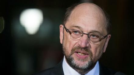 Der frühere SPD-Vorsitzende Martin Schulz.