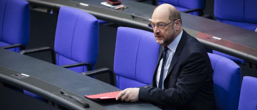 Martin Schulz, SPD, hat im Koalitionsvertrag das Europa-Kapitel verhandelt.