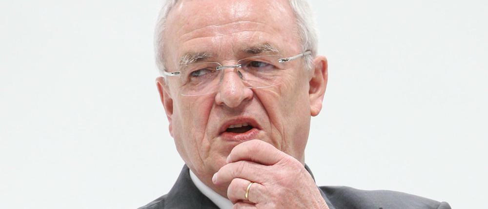 Martin Winterkorn, ehemaliger Vorstandsvorsitzender der Volkswagen AG.