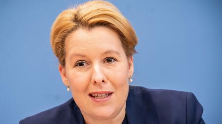 Franziska Giffey (SPD), Bundesfamilienministerin