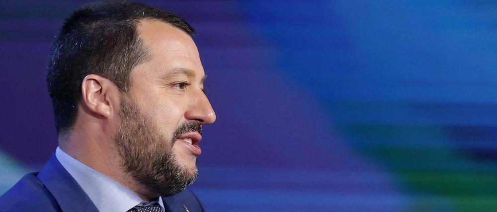 Harte Haltung: Italiens Innenminister Matteo Salvini.