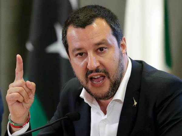 Will Roma registrieren lassen - Italiens neuer Innenminister Matteo Salvini (Lega Nord)