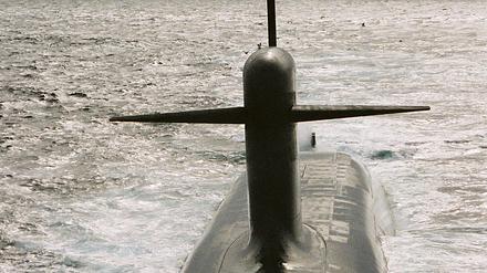 Französisches Atom-U-Boot. 