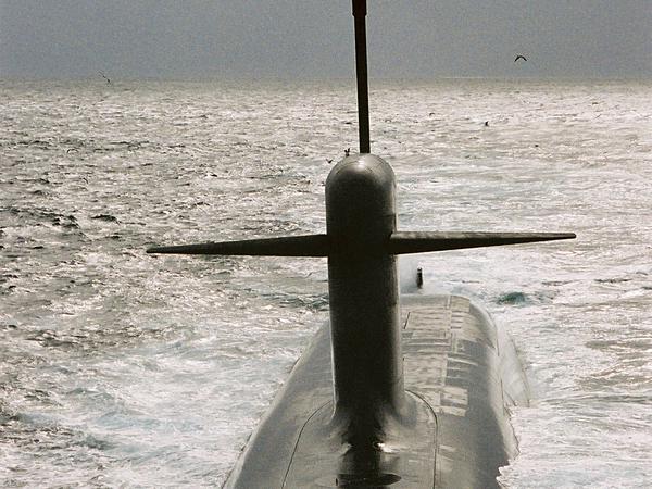 Französisches Atom-U-Boot. 
