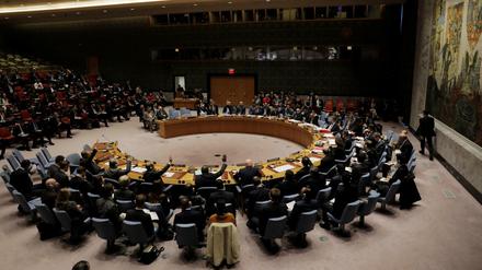 Mit einem Veto kann Russland als ständiges Mitglied des UN-Sicherheitsrates jede Resolution verhindern.