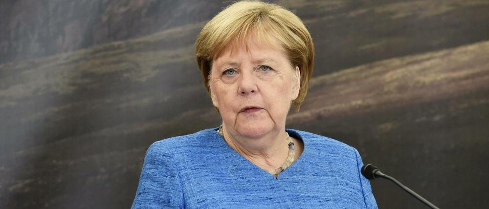 Bundeskanzlerin Angela Merkel (CDU) 