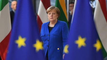 Ist das Kanzleramt doch noch nicht ihre letzte Station? Bundeskanzlerin Angela Merkel (CDU) beim EU-Sondergipfel zum Brexit.