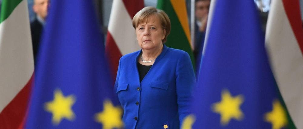Ist das Kanzleramt doch noch nicht ihre letzte Station? Bundeskanzlerin Angela Merkel (CDU) beim EU-Sondergipfel zum Brexit.