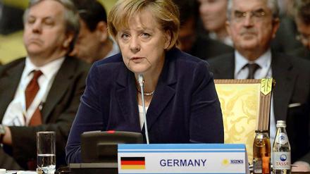 Bundeskanzlerin Angela Merkel kritisiert die OSZE-Sturkturen.