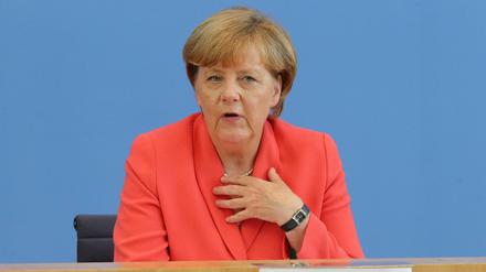 31.8.2015: Die Pressekonferenz mit Angela Merkel, auf der sie ihr "Wir schaffen das" postulierte.