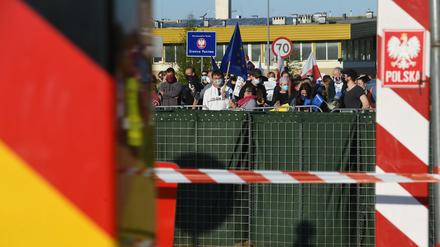Die Grenze zu Polen ist seit Mitte März geschlossen. 