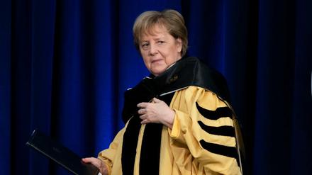 Sie will nach dem Ende ihrer Amtszeit erst einmal Pause machen: Das sagte Bundeskanzlerin Angela Merkel in Washington.