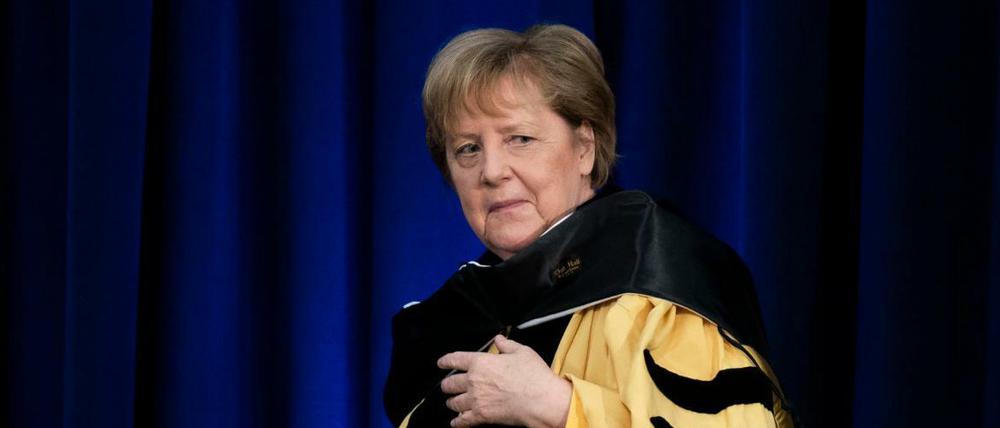 Sie will nach dem Ende ihrer Amtszeit erst einmal Pause machen: Das sagte Bundeskanzlerin Angela Merkel in Washington.