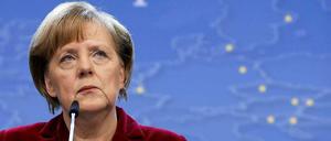 Angela Merkel nennt die Situation auf der Krim "besorgniserregend".
