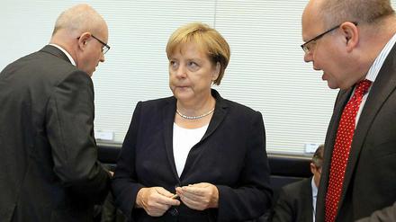Angela Merkel kann sich der Unterstützung der eigenen Fraktion in puncto erweiterter Euro-Rettungsschirm nicht sicher sein.