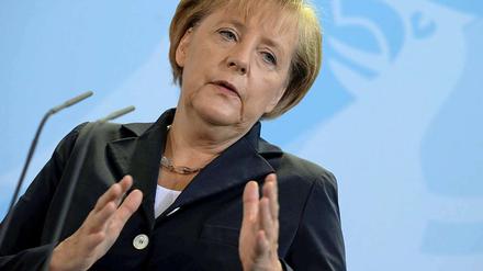 Angela Merkel verteidigt ihr Atomkonzept.