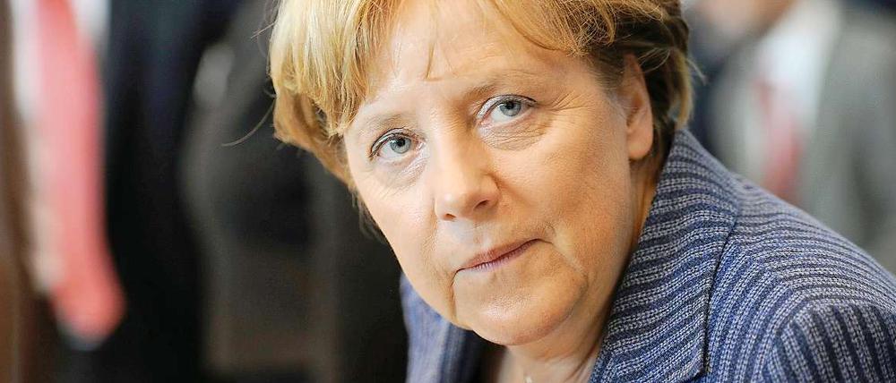 Wie sieht nachhaltiges Wachstum aus, fragte sich Angela Merkel.