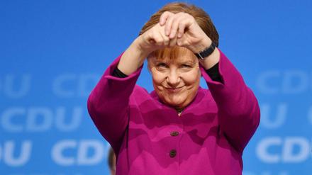Angela Merkel beim CDU-Parteitag im Februar 2018.