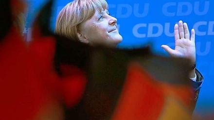 Bundeskanzlerin Angela Merkel (CDU) ist klare Wahlgewinnerin.