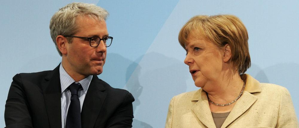 Weitgehend auf einer Linie mit den Ländern: Bundesumweltminister Röttgen und Bundeskanzlerin Merkel (beide CDU).