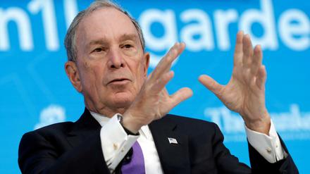 Der US-Milliardär und ehemalige Bürgermeister von New York, Michael Bloomberg.