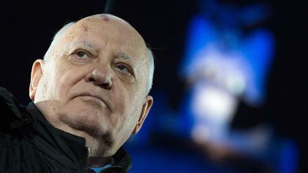 Der frühere sowjetische Staatspräsident Michail Gorbatschow (Archivbild von 2014) 