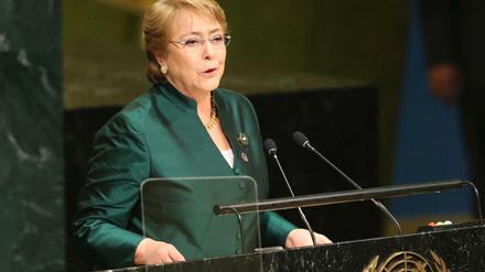 Zurück bei der UN. Michelle Bachelet war schon für die Organisation UN Frauen aktiv.