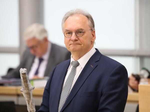 Unter Druck: Ministerpräsident Reiner Haseloff, CDU.