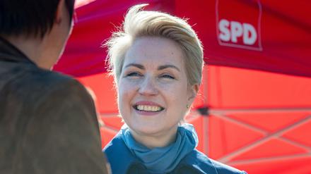 Mecklenburg-Vorpommerns Ministerpräsidentin Manuela Schwesig (SPD).