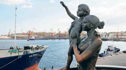 Auf einem Archivbild von 2016 ist der Hafen von Odessa zu sehen. 