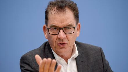 Gerd Müller (CSU), Bundesminister für wirtschaftliche Zusammenarbeit und Entwicklung. 